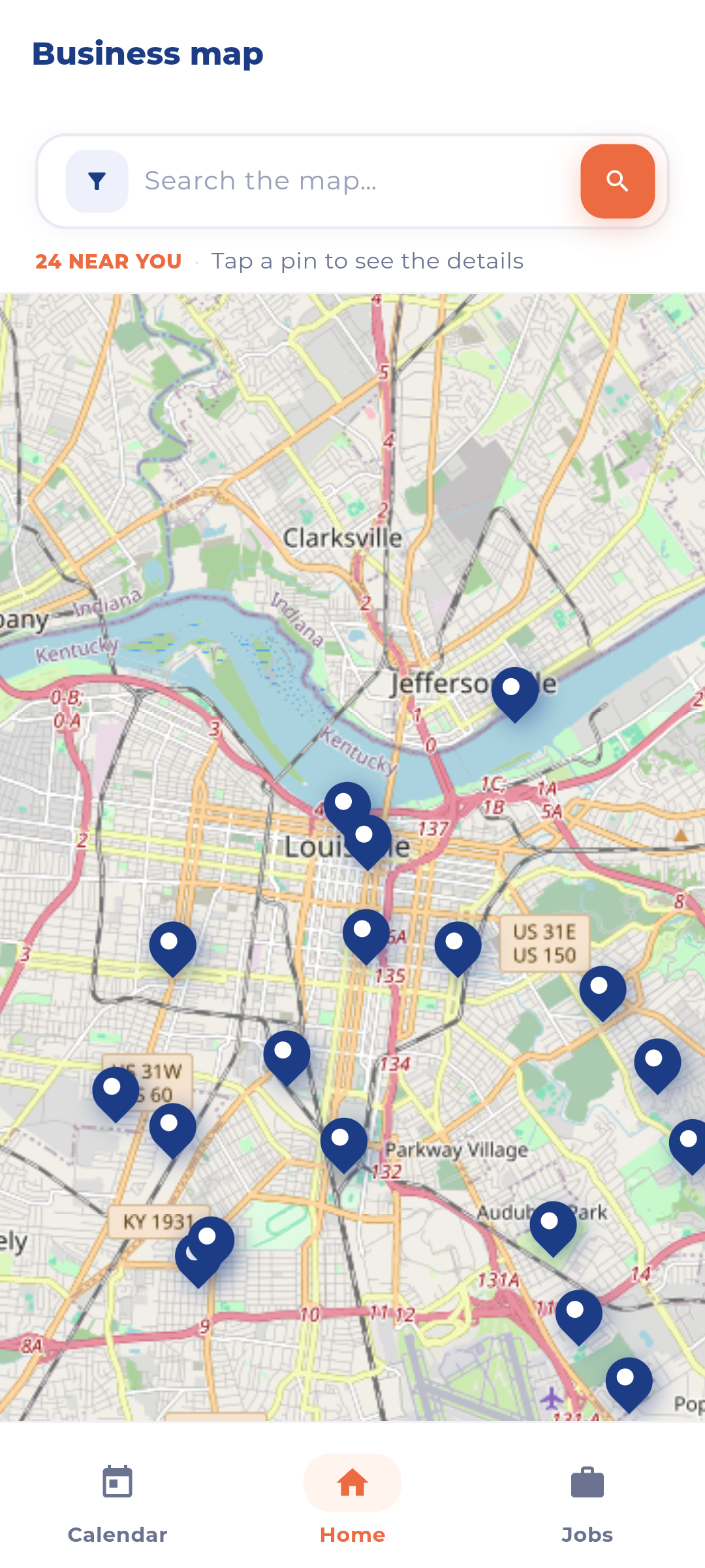 Everything on the map